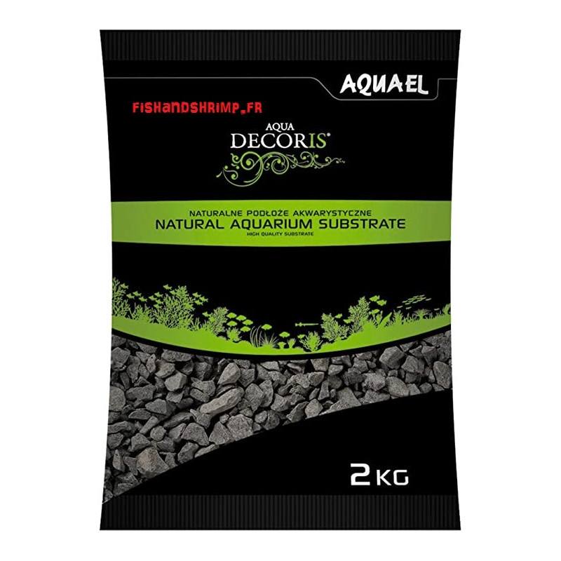 sol neutre basalte concassé 2 kg Aquael