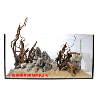 Kit AquaNatur Stone Zebrée Mountain 60-90L