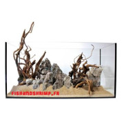 Kit AquaNatur Stone Zebrée Mountain 60-90L