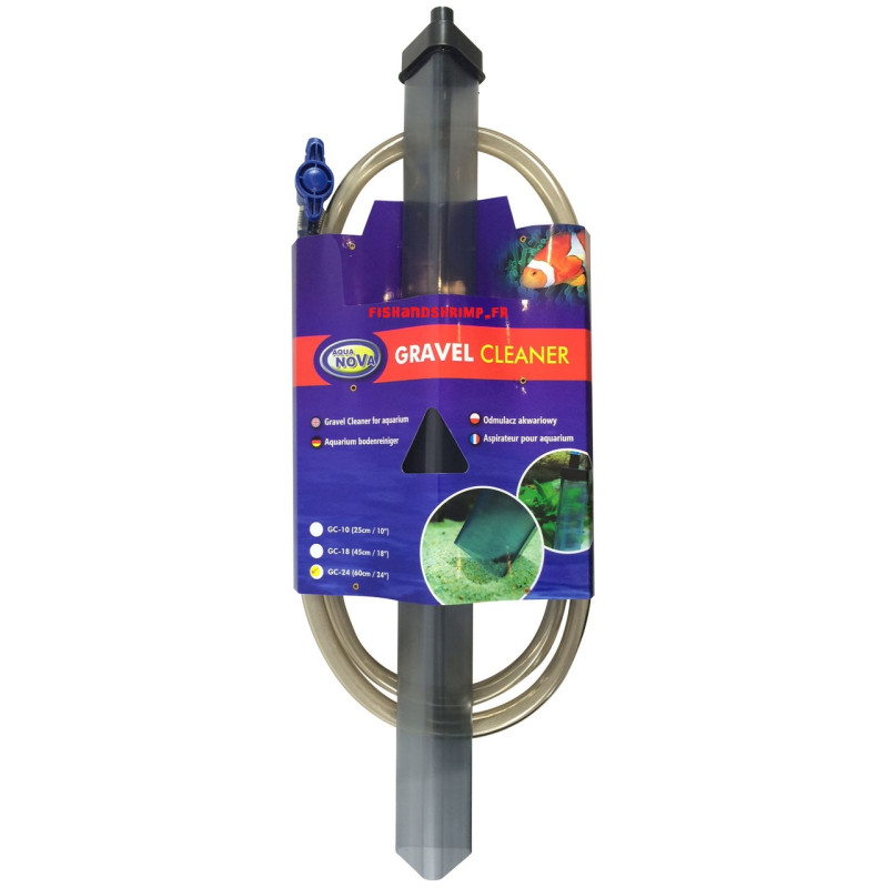 Cloche de nettoyage pour aquarium AQUA NOVA GC-24”/60cm