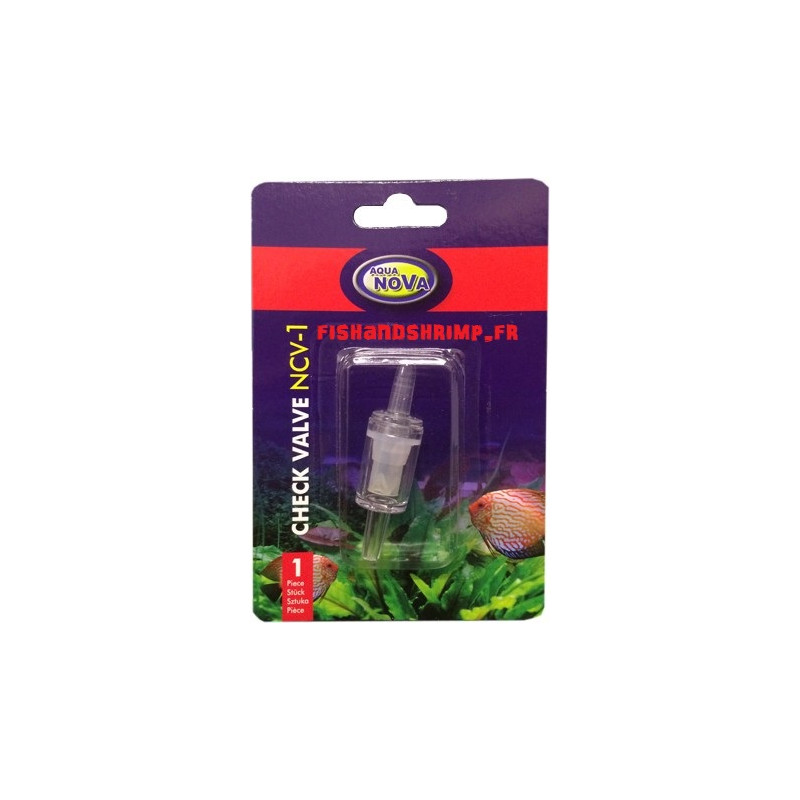 Clapet anti-retour pour pompe à air et CO2 4/6mm