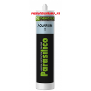 Silicone acétique pour aquariums translucide
