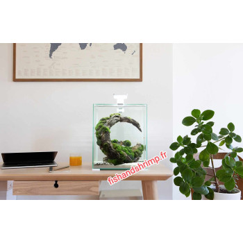 ENSEMBLE SHRIMP SMART Day&Night 19 litres Blanc Aquael