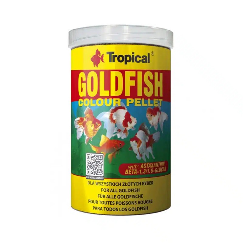goldfish colour pellet 250ml