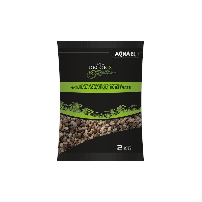 GRANULAT NATUREL MULTICOLORE 3-5 MM 2KG