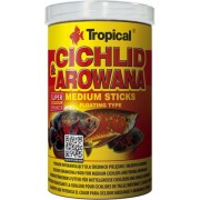 TROPICAL CICHLID & AROWANA MEDIUM STICKS 300G